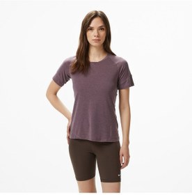Resim Salomon Runlife Ss Kadın Mor T-shirt Lc2132100 Mor 
