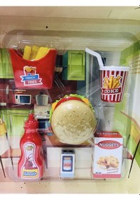 Resim Efe Oyuncak Fast Food Hamburger Oyun Seti 