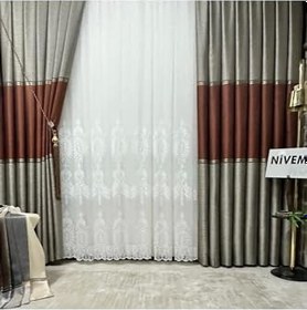 Resim Nivemeshome Öykü 2775 Tül Perde 1/3 Sık Pileli Tül Perde Apm,Beyaz 150 X 260 
