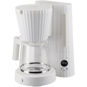 Resim Alessi Plisse Filtre Kahve Makinesi 1,5 L Beyaz 