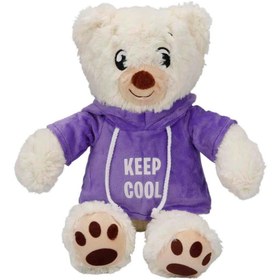 Resim Nessiworld Kapşonlu Peluş Ayı 30 cm. 