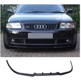 Resim Audi A3 8L S3 1996 - 2003 Ön Lip Mat Siyah Ön Tampon Lip 