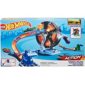 Resim Hot Wheels Dönen Tekerlek Macerası Yarış Seti 