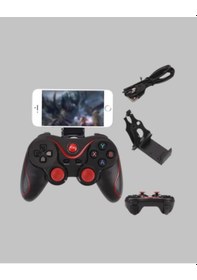 Resim Bluetooth Kablosuz Oyun Kumandası Android, iOs, Pc Uyumlu 