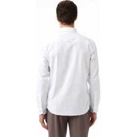 Resim Nautica Erkek Beyaz Slim Fit Gömlek W57310T.1BW 