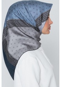 Resim Armine Özel Nostalji Serisi Twill İpek Eşarp Modelleri 8113D-04 