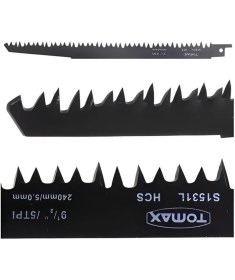 Resim Tomax Tilki Kuyruğu Testere Bıçağı Ahşap 240 mm 
