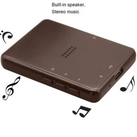 Resim JUNGLEE Dokunmatik Ekranlı Bluetooth Lu Mp3 Mp4 Player Dahili Hoparlör Müzik Çalar 4gb Hafızalı Mp Player 