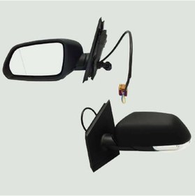 Resim Vw Polo 2005 - 2009 Ayna Sol Mekanık Sınyallı Sıyah 6q1857507nms 