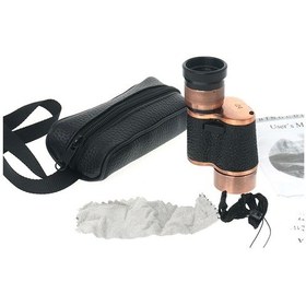 Resim 6x24 Baıgısh Askeri Tarzi Pirinç Ve Deri Kaplamalı Deri Çantalı Monocular Dü - Zht6468-1704 Renkli Çok Renkli 