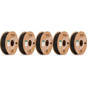Resim Esun Pla Basic Siyah Filament Beşli Kutu 1,75mm 1kg - Bisiparisver 