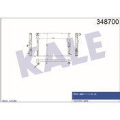 Resim KALE Radyatör Bmw 1-serisi E81 - E82 - E87 -3-serisi E90 - E91 - E92 -z4 E89 Al-pl-brz 600×458×30klr-3487 