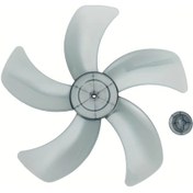 Resim Dashanshop Siyah 16 İnç Mini Pervane, 5 Kanatlı Piyade Fan Aksesuarı 