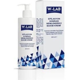Resim W-lab Cosmetics Post-depilation Moisturizing Care Cream 200 Ml 