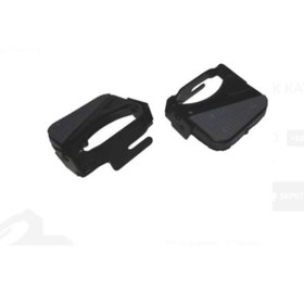 Resim motosergen E-Bike Bisiklet Arka Basamak Katlanır Arka Basamak Bisiklet Scooter E-bike Uyumlu Bisiklet Basamağı 