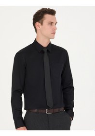 Resim Pierre Cardin Erkek Siyah Basic Gömlek 50277146-vr046 Siyah 