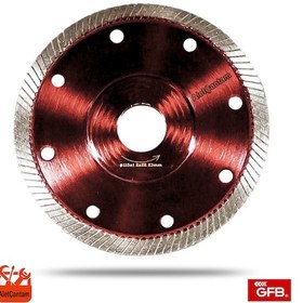 Resim Gfb Elmas Seramik Granit Testere 115 Mm İnce Çapaksız Kesim 