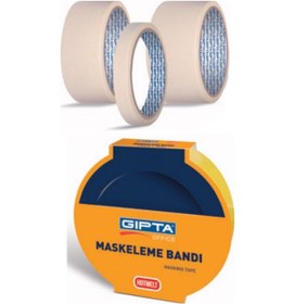 Resim Gıpta Maskeleme Bandı Kağıt Bant 15 Mm X 40 Metre 