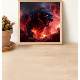 Resim Ahşap Çerçeveli Mdf Kare Tek Tablo Kendi Tablo Setinizi Oluşturacağınız Liste Doğa 32 X 32 Çerçeveli Tx1127 