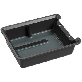 Resim Honeybeeshop Model 3/y Siyah Merkez Konsol Organizatörü Telefon Ve Şarj Cihazı Düzenleyici 