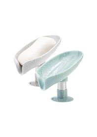 Resim Home Vantuzlu Su Giderli Çift Katmanlı Sabunluk,vakumlu Su Giderli Sabunluk,tezgan Üstü Kalıp Sabun Kabı 1 Siyah 