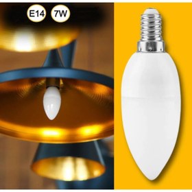 Resim RONİ 6'lı Paket 7w Mum Ampul E14 Ince Duy Ampul 6500k Beyaz Işık Tasarruflu 