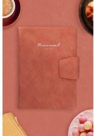 Resim Vj Sert Kapak Mıknatıslı Cep Defteri 14 X 20 Cm 96 Yp. 80 G Çizgili Yavruağzı 