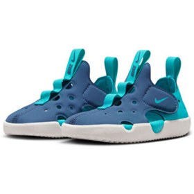 Resim Nike Nike Sunray Protect 4 (Td) Bebek Sandaleti HF6278-401 Mavi 