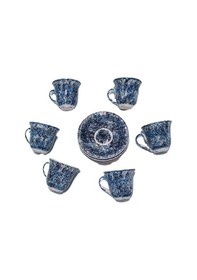 Resim Seramik Fincan Takımı 6'Lı 