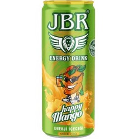 Resim Jbr Enerji Içeceği 250 ml Happy Mango (24'lü Paket, 24 x 250 ml) 