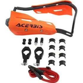 Resim Dream011 Yamaha Ktm Exc Sxf Klx Kxf Yzf Wrf Off-road Motorcycle 22-28mm Turuncu El Koruma Bungee Kordonlu 