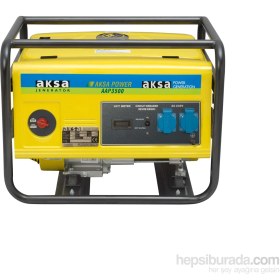 Resim Aksa AAP-3500 Benzinli Jeneratör 3kVA (4 Zamanlı Motor) 