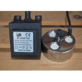 Resim ayyıldız kuluçka 3 Gözlü Metal Nem Nozülü (adaptör Dahil) 