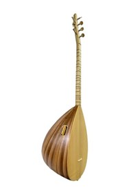 Resim Kısa Sap Bağlama Karaağaç Noktalı Klavye Profesyonel Çift Kafes 