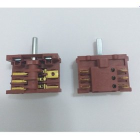 Resim Universal Fırın Kademe Anahtarı Komitatör Şalter 3+Off - 490023604 