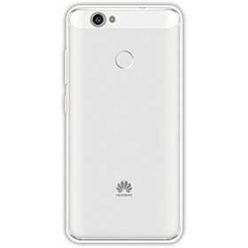 Resim Huawei Nova Kılıf 02 MM Silikon Kılıf + Nano Glass Şeffaf 