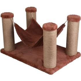 Resim Dubex Kedi Hamağı Tırmalama Platformu 39 x 59 x 34 CM 