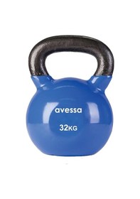 Resim Avessa 32 KG Kettlebell Çaydanlık Dambıl Vinyl Kettlebell 