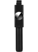 Resim Geeroyoo 360 Dönebilen Bluetooth Selfie Çubuğu - Katlanabilir Tripod Ve Kablosuz Kumanda İle Uyumlu Android/ios Siyah 