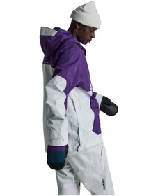 Resim Burton Burton Frostner Anorak Erkek Mor Snowboard Ceketi 3903 