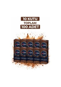 Resim Oxlove Chocolate Aromalı Prezervatif 10&apos Lu 10 Kutu 