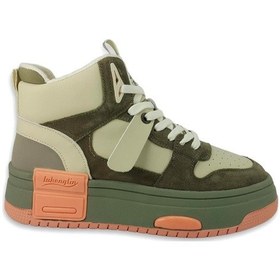 Resim Guja 3581 23kb Kadın Sneaker Günlük Bot - Yeşil-yeşil Yeşil 