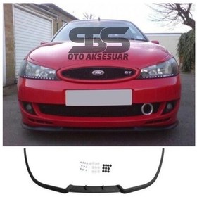 Resim Ford Mondeo MK1 MK2 Cupra R Uyumlu Ön Lip Mat Siyah Ön Tampon Lip (Sts Oto Aksesuar) (01) 
