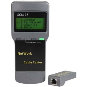 Resim AoGo SC8108 Kablo Test Cihazı Network Cable Tester 