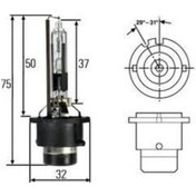 Resim HELLA 8GS007001151 AMPUL D2R 35W P32D-3 MERCEDES BENZ N9101390000 