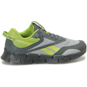 Resim Reebok Zıg N Glow 3 Elastıc Lace Gri Unisex Çocuk Koşu Ayakkabısı Gri-grı 