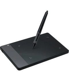 Resim Huion 420 Grafik Tablet Çizim Tableti 4X2.23-İnc Siyah 
