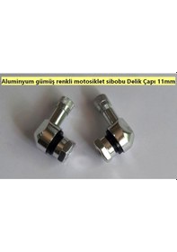 Resim ALUMINYUM MOTOSİKLET SİBOBU JD=11.5 KROM RENK 