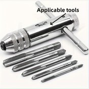 Resim 1 Set M3-M8 Hassas Konu Aracı Seti, Dayanıklı Demir Yapı, Düz Başlı, Çapraz ve Tam Konu Tornavida ile, Metal İşleme ve Mekanik Bakım için Uygun 