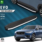 Resim S-Dizayn Volvo XC90 2 Evo Aluminyum Yan Basamak 193 Cm 2015 Üzeri 